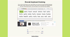 Desktop Screenshot of learn.dvorak.nl